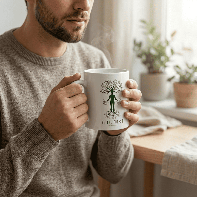 Be The Forest Coffee Mug — Tree of Life