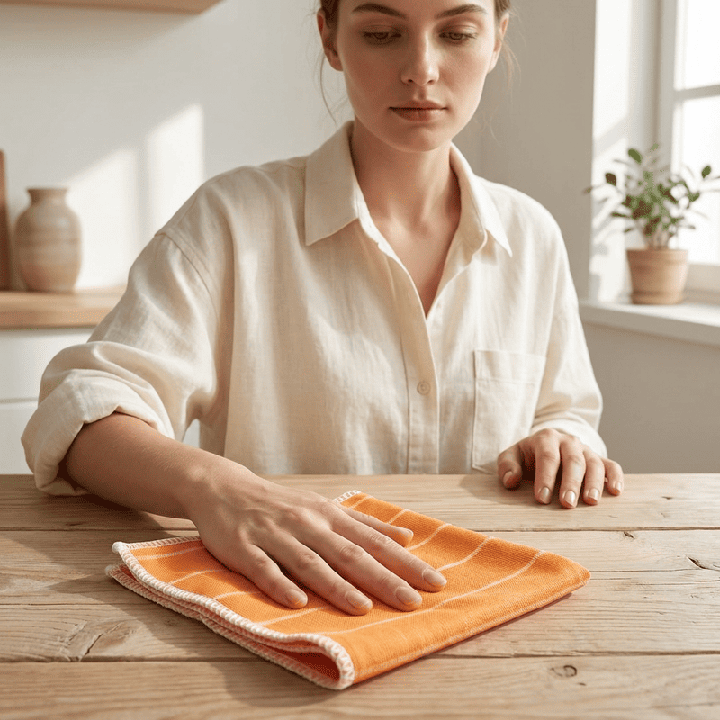Bamboo Fiber Cleaning Cloth