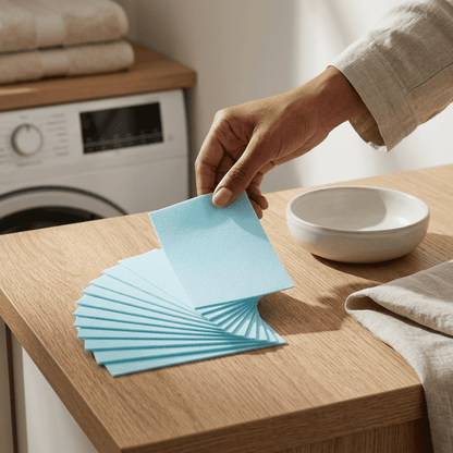 Zero-Waste Biobased Laundry Detergent Sheets