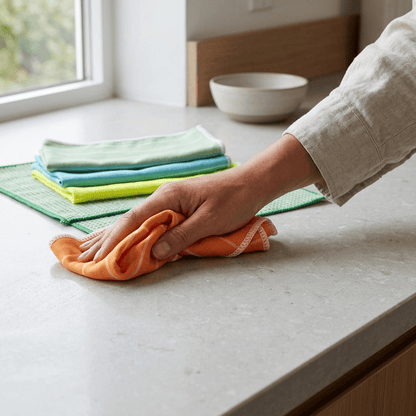 Bamboo Fiber Cleaning Cloth
