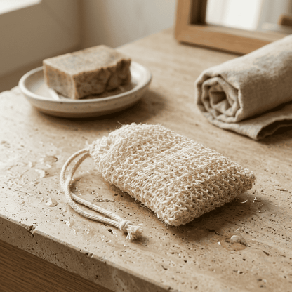 Degradation Of Plant Fibers In Cotton And Linen Soap Bags