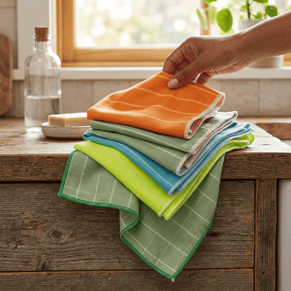 Bamboo Fiber Cleaning Cloth