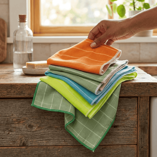 Bamboo Fiber Cleaning Cloth