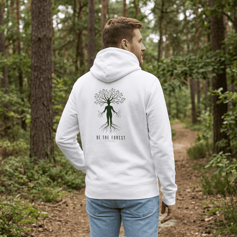 Tree Spirit Hoodie — Be the Forest Eco Graphic Pullover