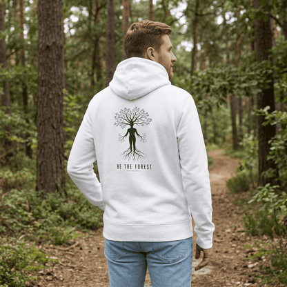 Tree Spirit Hoodie — Be the Forest Eco Graphic Pullover