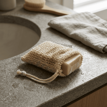 Degradation Of Plant Fibers In Cotton And Linen Soap Bags